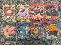 2000 Topps Series 2 Pokemon Blue Logo TV Animation Edition Lot of 8 Cards - Image 1