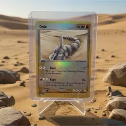 Pokemon TCG Onix 71/100 EX Sandstorm Reverse Holo Card 2003 - Image 1