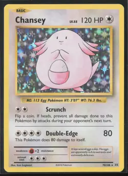 Chansey Holo Rare XY - Evolutions 70/108 NM Pokemon Card - Image 1