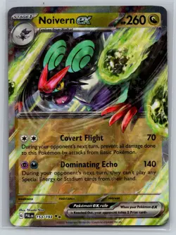 Noivern EX 153/193 Full Art NM/M Paldea Evolved Pokemon Card - Image 1