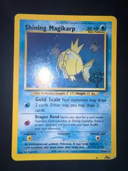 Pokemon Card Shining Magikarp 66/64 Neo Revelation Holo Pokemon ENG - Image 2