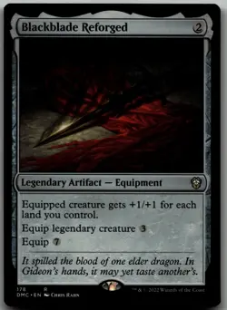 Blackblade Reforged R Commander: Dominaria United 178 LP - Image 1