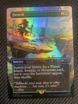 Farseek Foil Borderless Secret Lair Drop 2222 Magic: The Gathering Horizon - Image 1