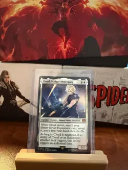 Magic: The Gathering MTG FIN Final Fantasy Cloud Midgar Mercenary Regular - Image 1