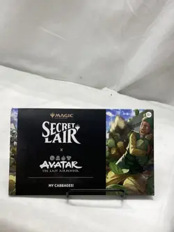 MTG Secret Lair x Avatar the Last Airbender: My Cabbages! Non-Foil Sealed - Image 1