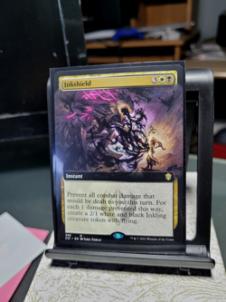 MTG Commander 2021 Inkshield 398, NM, Extended Art, Non-Foil, Ships Quickly - Image 2