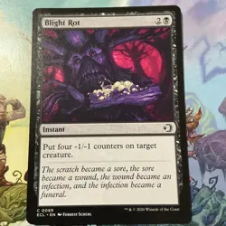 MAGIC THE GATHERING MTG LORWYN ECLIPSED BLIGHT ROT NM NP Regular - Image 1