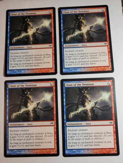 MTG [ 4x ] CLOUT OF THE DOMINUS (LP) Eventide 2008 Magic the Gathering - Image 1
