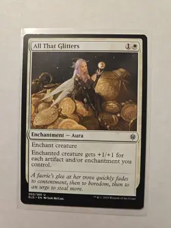 All That Glitters - Throne of Eldraine - LP - Uncommon - Aura - Image 1