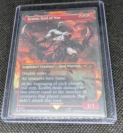 Wizards Of The Coast Kratos, God of War - Borderless 2207 Secret Lair - FOIL - Image 3