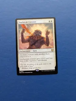 MTG Daybreak Coronet: Wilds of Eldarine Commander #65 – NM-MT+ - Image 1