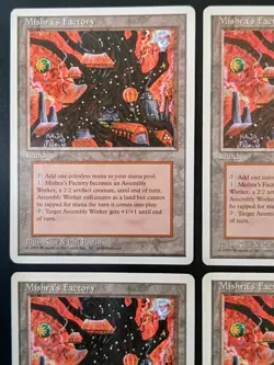 MtG | 4 x Mishra's Factory | Fourth Edition | Magic The Gathering - Image 2