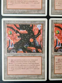 MtG | 4 x Mishra's Factory | Fourth Edition | Magic The Gathering - Image 4