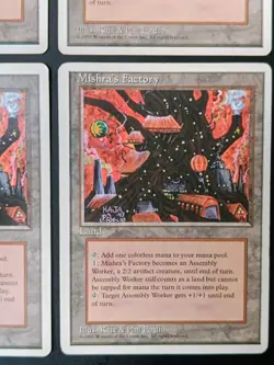 MtG | 4 x Mishra's Factory | Fourth Edition | Magic The Gathering - Image 5