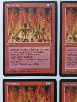 4 x Incinerate | Ice Age | MtG | Magic The Gathering - Image 2