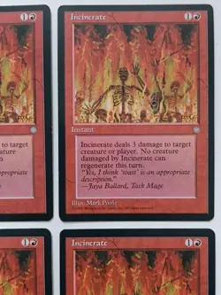 4 x Incinerate | Ice Age | MtG | Magic The Gathering - Image 3