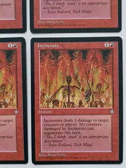 4 x Incinerate | Ice Age | MtG | Magic The Gathering - Image 5