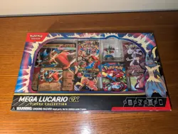 Mega Lucario ex Figure Collection Box Factory Sealed Pokemon TCG - Image 1