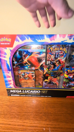 Mega Lucario ex Figure Collection Box Factory Sealed Pokemon TCG - Image 2
