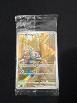 Mimikyu 075 Scarlet & Violet Promo Holo Pokemon TCG Sealed - Image 1