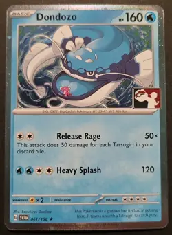 Dondozo 061/198 Holo Pokemon Play! Prize Pack Series 3 - Image 1
