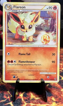 Pokemon - Flareon - 26/90 - Undaunted - REGULAR - Image 1