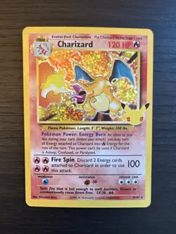 Pokemon TCG Celebrations Charizard 4/102 Classic Collection Holo - Image 1