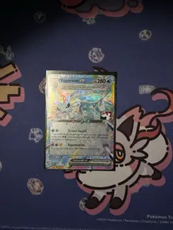 Vaporeon ex 023/131 NM | Play! Pokemon Series 7 | Stamp Holo Double Rare - Image 2