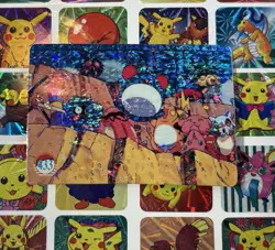 Pokemon Charizard Vintage Pocket Monsters Vending HOLO Prism Sticker 99 Nintendo - Image 1