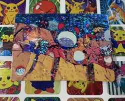 Pokemon Charizard Vintage Pocket Monsters Vending HOLO Prism Sticker 99 Nintendo - Image 3