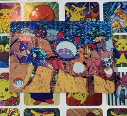 Pokemon Charizard Vintage Pocket Monsters Vending HOLO Prism Sticker 99 Nintendo - Image 4
