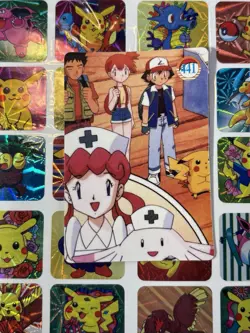 Pokemon Charizard Vintage Pocket Monsters Vending HOLO Prism Sticker 99 Nintendo - Image 5