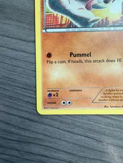 Pokemon TCG Timburr 62/101 Noble Victories LP - Image 4