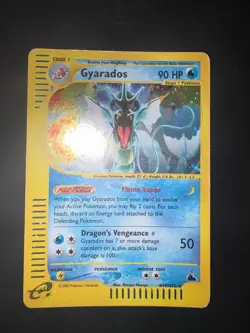 Pokemon TCG Gyarados Holo Rare Skyridge H10/H22 Eng GOOD+ - Image 1