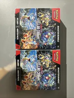 2x Pokemon Stellar Crown Booster Bundle Box Factory Sealed - Image 1