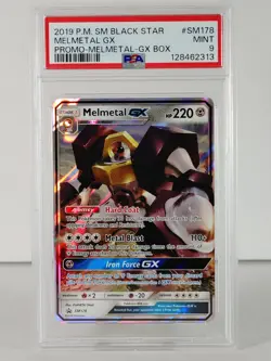 Melmetal GX - POKEMON SM Black Star Promo - #SM178 - Ultra Rare - 2019 - PSA 9 - Image 1