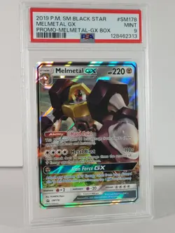 Melmetal GX - POKEMON SM Black Star Promo - #SM178 - Ultra Rare - 2019 - PSA 9 - Image 2