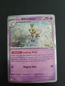 Lillie's Ribombee - SVP183 - Pokemon Scarlet & Violet Promo Prerelease NM - Image 1