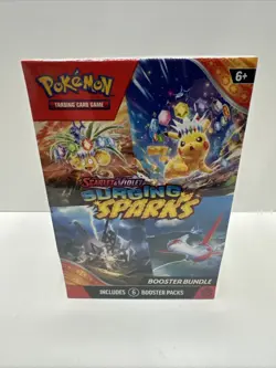 Pokemon Scarlet And Violet Surging Sparks Booster Bundle Box Factory Sealed - Image 1