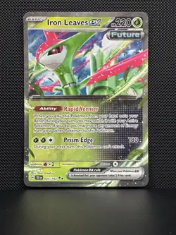 Iron Leaves ex 025/162 - Temporal Forces - Pokemon TCG - Double Rare Holo - Image 1