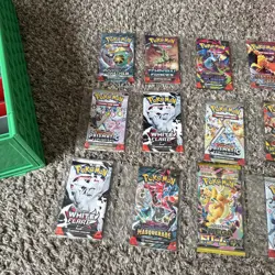 Lot Of 17 Pokemon TCG Booster Packs Mixed Sets See Pics - Image 3
