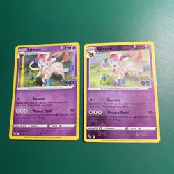 Sylveon 035/078 Holo & Reverse Holo -Pokemon GO Mint NM - Image 1