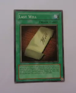 Last Will SDY-039 (Common, Unlimited, Lightly Played / LP) Yugioh - Image 1
