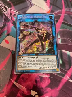 YUGIOH - TRI BRIGADE FERRIJIT THE BARREN BLOSSOM - MP21 - SECRET RARE - NM - 1ST - Image 1