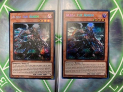 Yugioh 2x Albaz the Ashen MP23-EN122 Prismatic Secret Rare 1st Ed (Near Mint) - Image 1