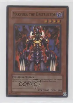 Super Rare - Makyura the Destructor YuGiOh Dark Beginning 1 #DB1-EN169 2004 - Image 1