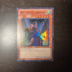 -Yu-Gi-Oh TCG- Mist Valley Executor 1st Edition Super Rare HA02-EN014 - Image 1