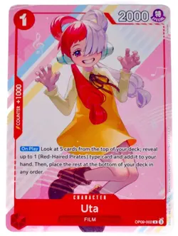 One Piece Card Game - Uta OP09-002 Promo Welcome Pack Volume 2 - English - Image 1
