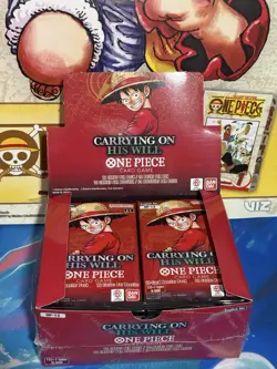 One Piece Carrying On His Will OP-13 English 4- Packs - Image 2