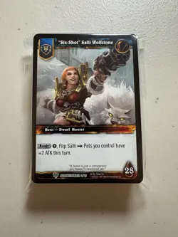 World of Warcraft TCG 2013 Class Starter Deck Alliance Hunter No Box - Image 1